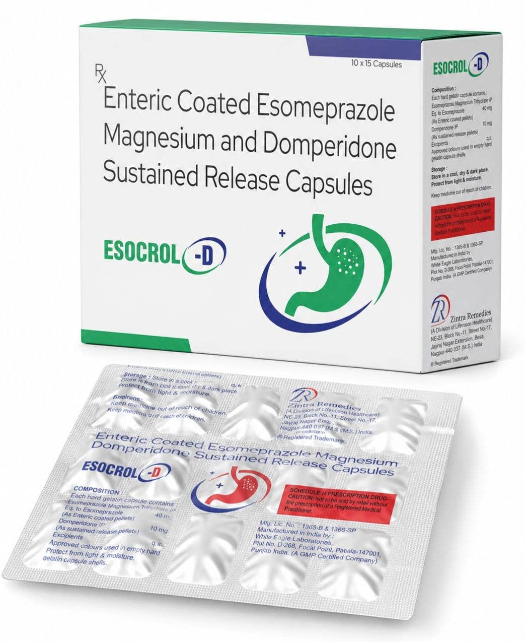 Proton Pump Inhibitor (PPI) + Prokinetic / Gastrointestinal Medicine
