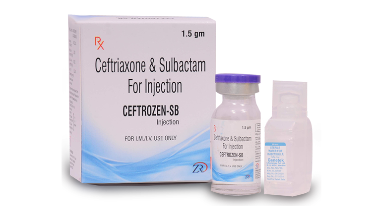 CEFTROZEN SB 1.5 gm Inj