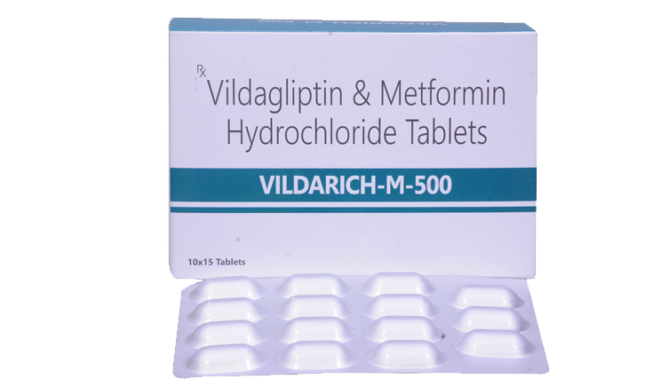 VILDARICH M 50 / 500MG TAB